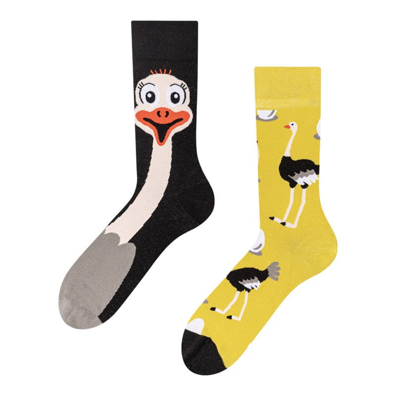 Witty Socks Socks Ostrich Animal Fun