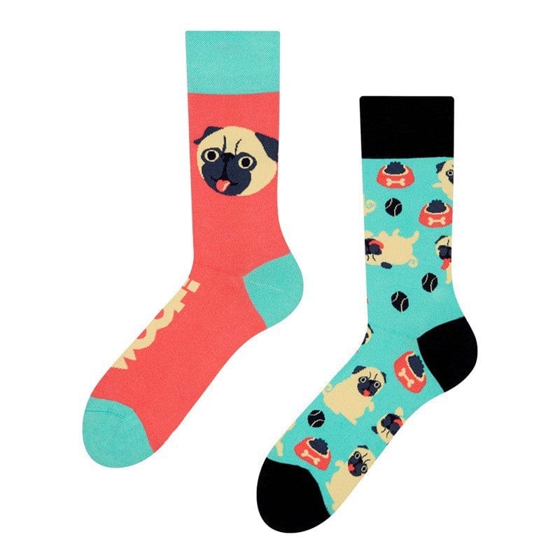 Witty Socks Socks Pug Animal Fun