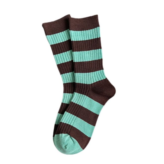 Witty Socks Socks Retro Stripes Retro Mint Collection